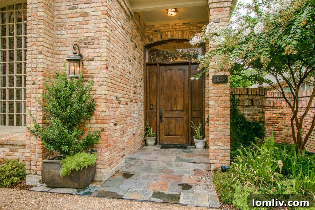 Exterior view of 13853 Creekside Place, highlighting the serene neighborhood atmosphere