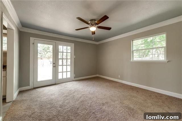 Second master bedroom in Northwest Dallas home