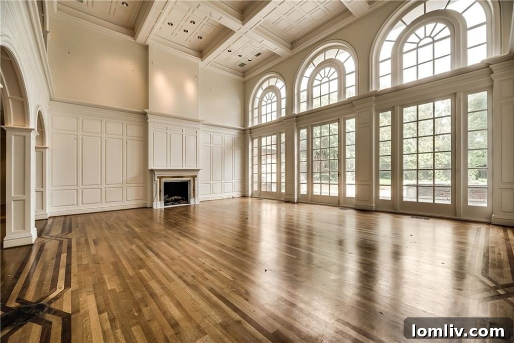 Formal dining room with elegant finishes, Alva Court