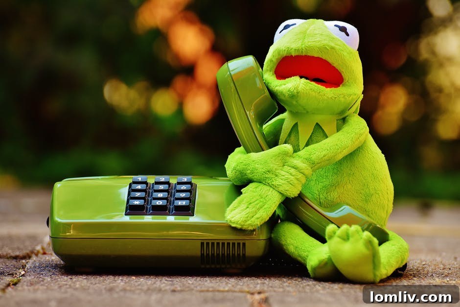 Phone scammer warning sign and a person thinking