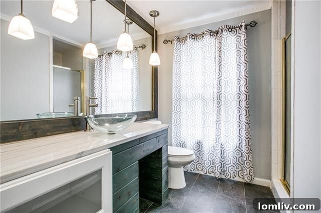 Luxurious Master Bathroom with Soaker Tub and Separate Shower