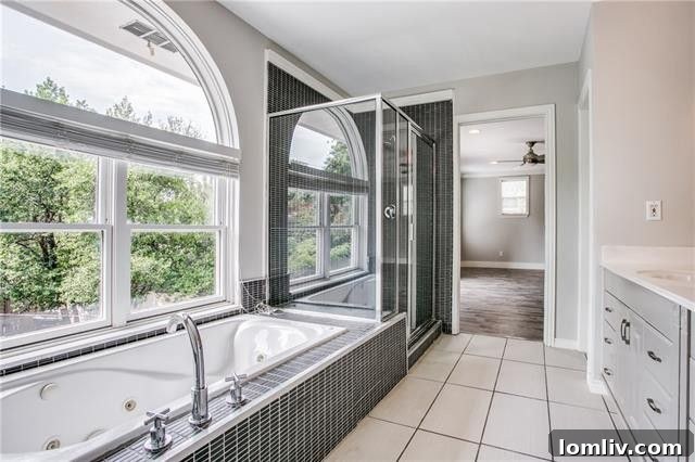 Contemporary Bathroom with Modern Fixtures