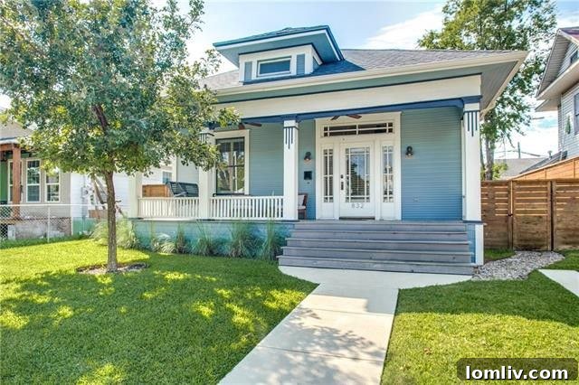 Dallas Open House Gems Await Your Discovery This Weekend 13 Inviting facade of 832 Melba Street, a charming Craftsman bungalow in Oak Cliff