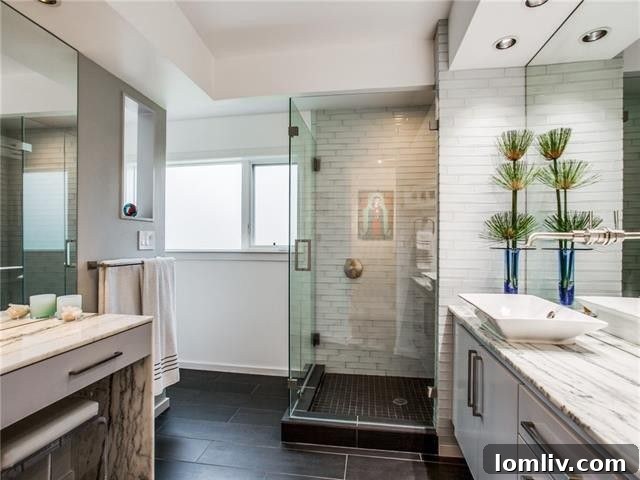 Dallas Open House Gems Await Your Discovery This Weekend 6 Modern kitchen with granite countertops and sleek cabinetry at 7120 Fenton Drive