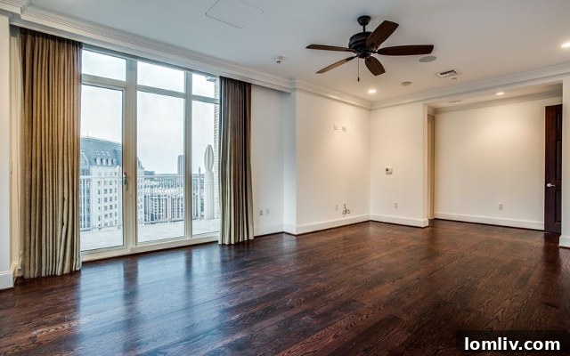Master Bedroom with Terrace Access and Natural Light