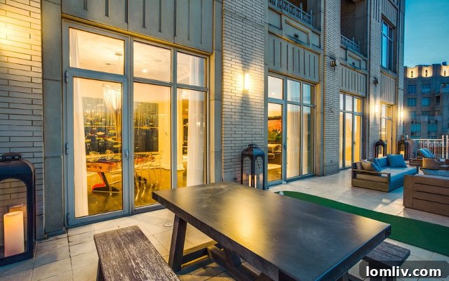 Luxurious 19th Floor Terrace at Ritz Residences Dallas Penthouse