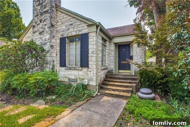 Charming Austin stone Devonshire cottage at 5522 Stanford Avenue