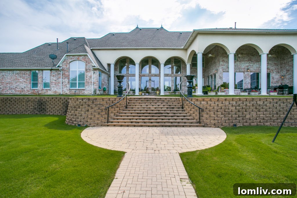 Expansive Covered Patio for Outdoor Entertaining