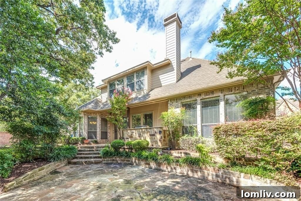 Welcoming exterior of 2905 Hillview Drive in Grapevine, TX