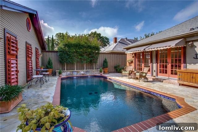 Outdoor kitchen area perfect for entertaining.