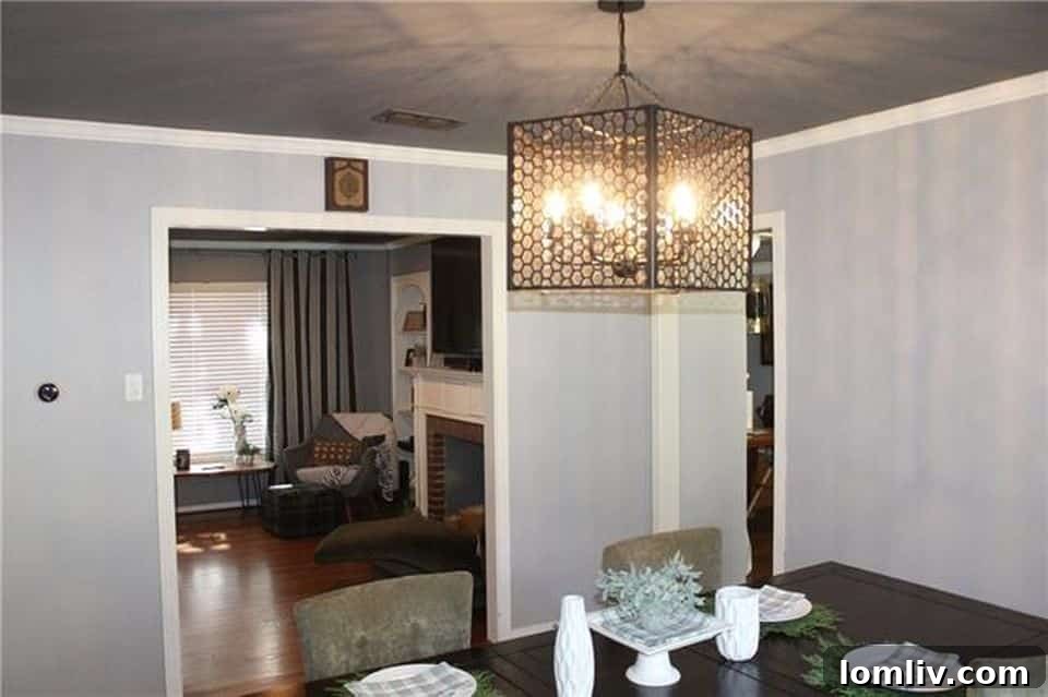 Built-in Bookcases in Living Room