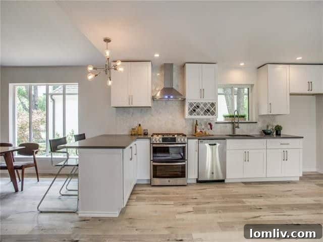 Broken Bow Beauty: The Premier Destination for Holiday Roasts 5 Inviting bedroom with a distinctive exposed brick accent wall and ample natural light at 9797 Broken Bow Road Dallas