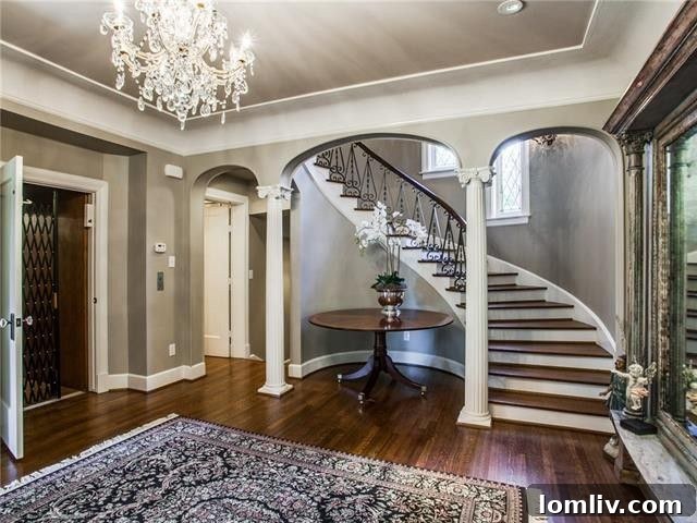 Swiss Avenue's Best No Gimmicks Just Grandeur 17 Bright and airy interior living space with historical details at 5901 Swiss Avenue