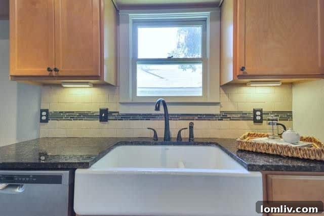 Kitchen and dining area connection, showcasing an open and inviting flow in the renovated home