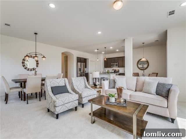 Celina's Growth: The Power of Big Living in a Small Town 5 Modern kitchen with stainless steel appliances and island in a Celina home