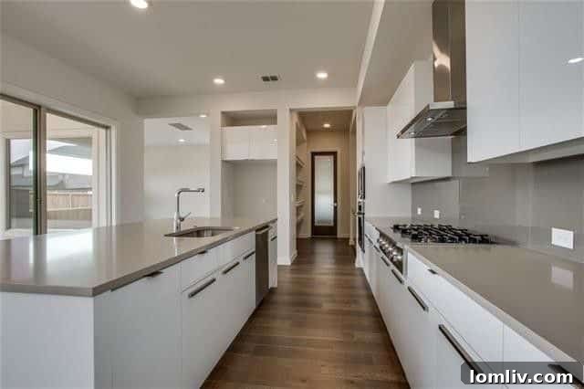 Celina's Growth: The Power of Big Living in a Small Town 9 Gourmet kitchen with European cabinets, stainless steel appliances, and large island