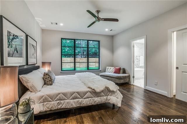 Your Perfect Modern Ranch Perch 11 Comfortable Bedroom with Natural Light