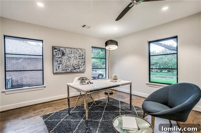 Your Perfect Modern Ranch Perch 18 Second Floor Bedroom with Ample Space