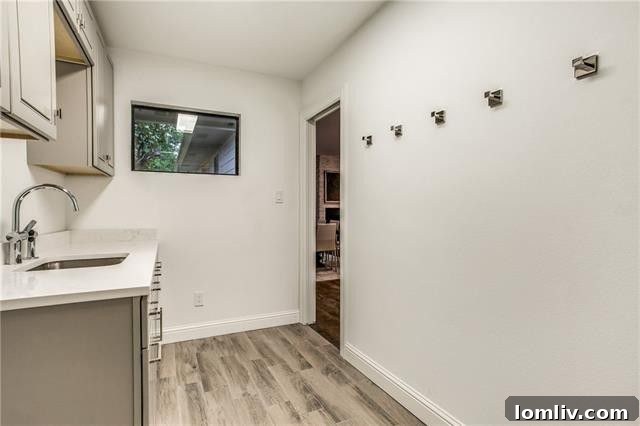 Your Perfect Modern Ranch Perch 19 Upstairs Laundry Room Convenience