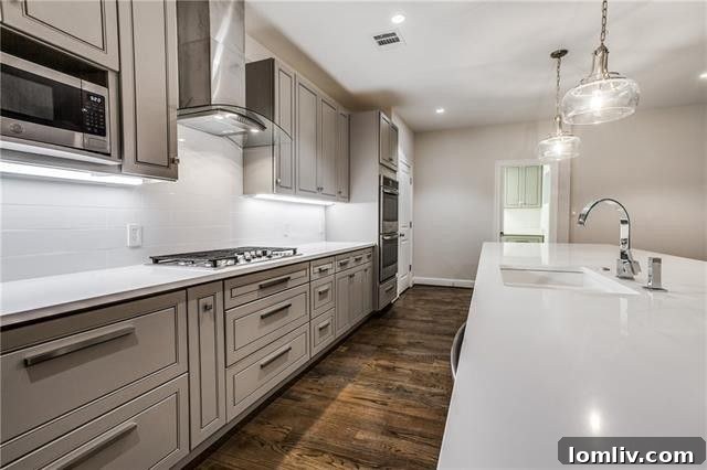 Your Perfect Modern Ranch Perch 7 Open Concept Kitchen and Dining Area