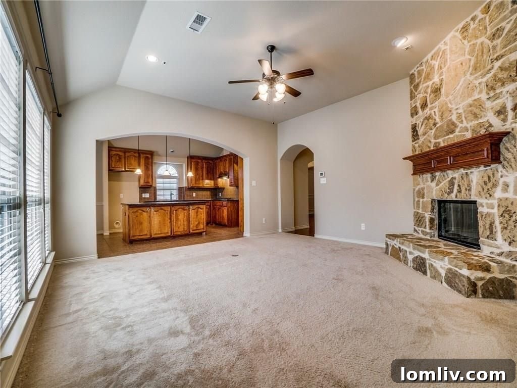 Spacious master bathroom with dual vanities, garden tub, and shower