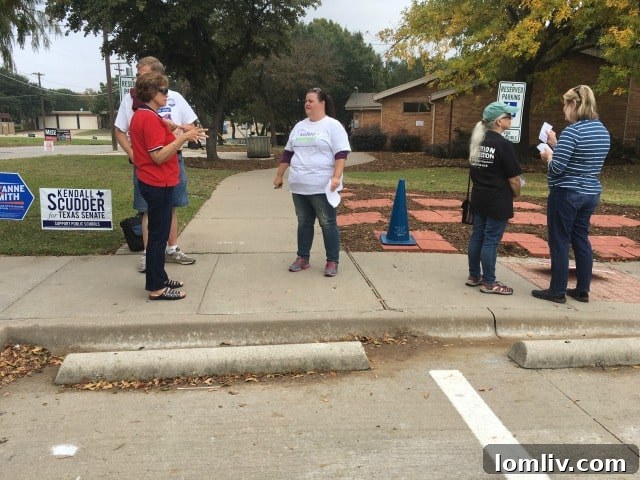 Lakeside Activity Center in Mesquite on Election Day