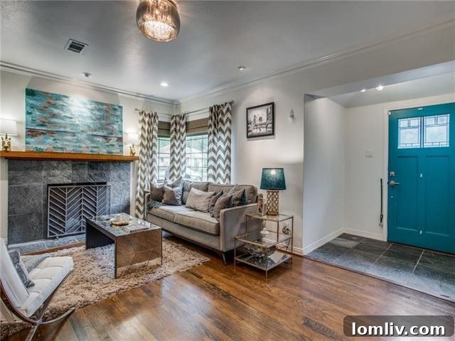 Open Concept Living Area with Natural Light