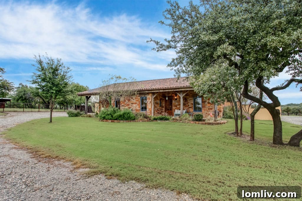 One of two custom casitas located near the horse barn at 321 Verna Trail North
