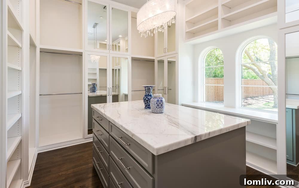 Elegant dining area with hand-painted walls