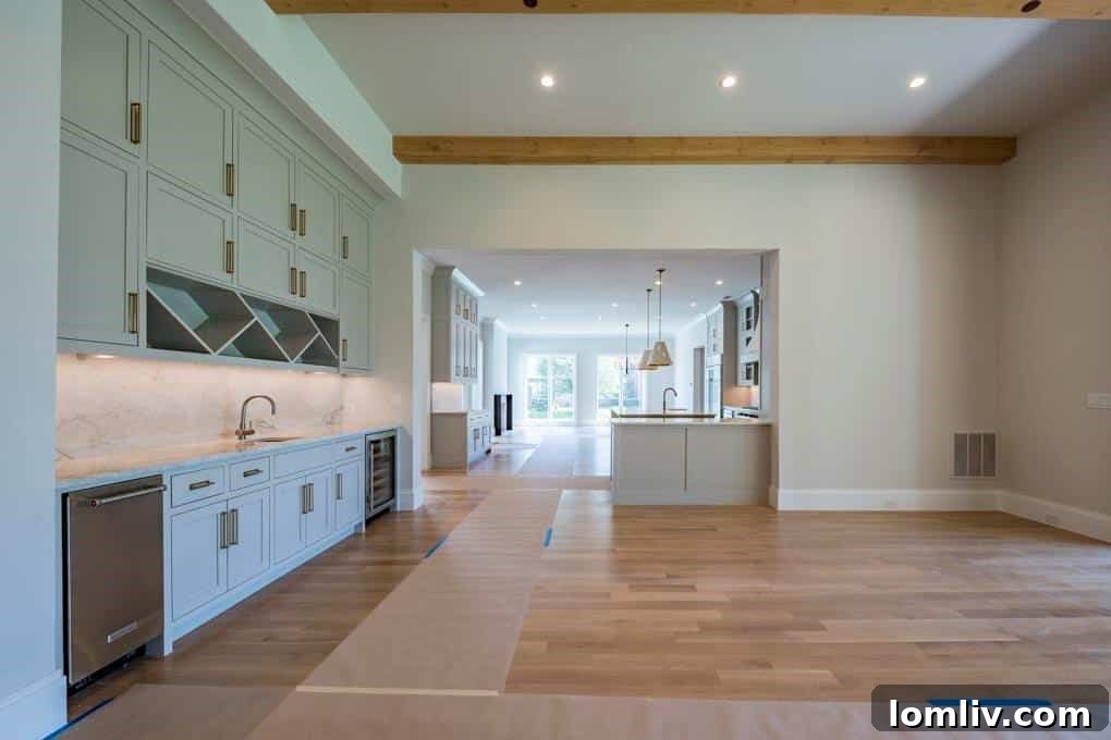 Bright and functional home office or study with ample natural light at 6474 Tulip Lane.