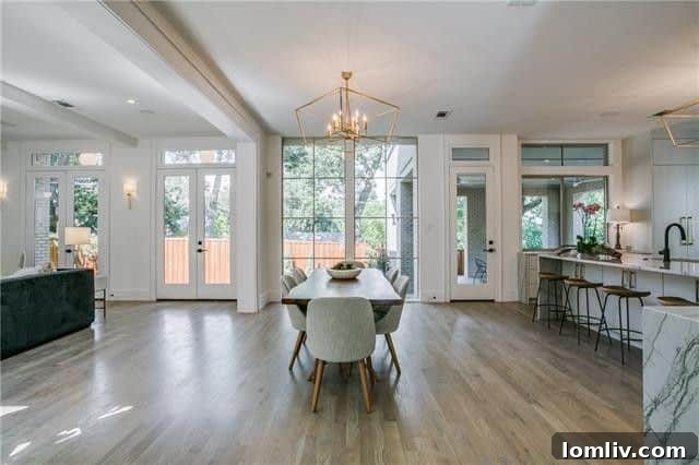 Gourmet Kitchen with Expansive Island and High-End Appliances, Perfect for Entertaining