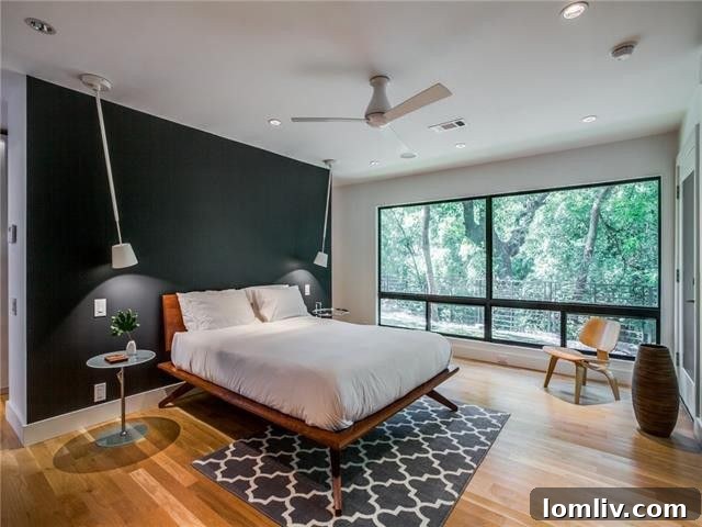 Cantilevered deck offering stunning views of the creek and surrounding forest.