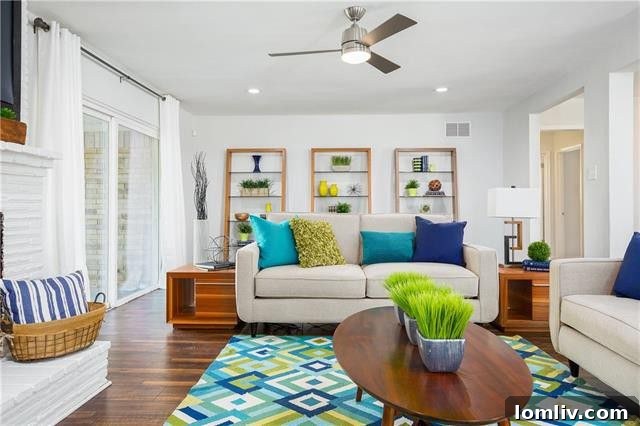 Staged Dining Area Entertaining Ready