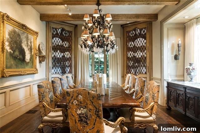 Exquisite Details of a Sunnybrook Estates Mansion