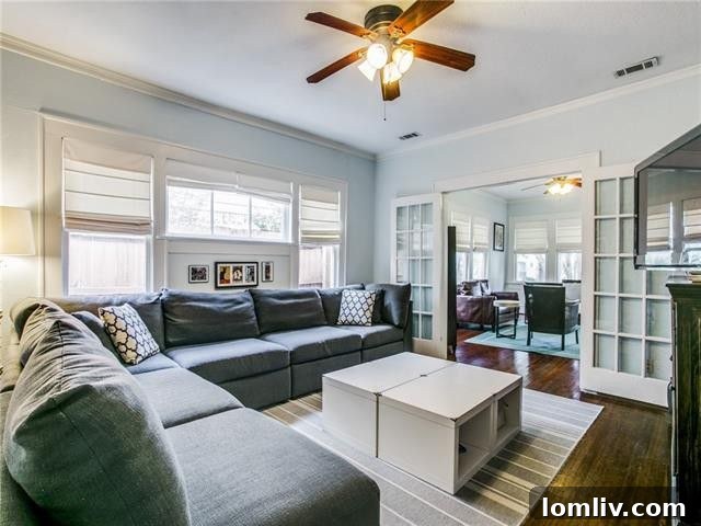 Elegant dining area adjacent to the kitchen, perfect for entertaining.