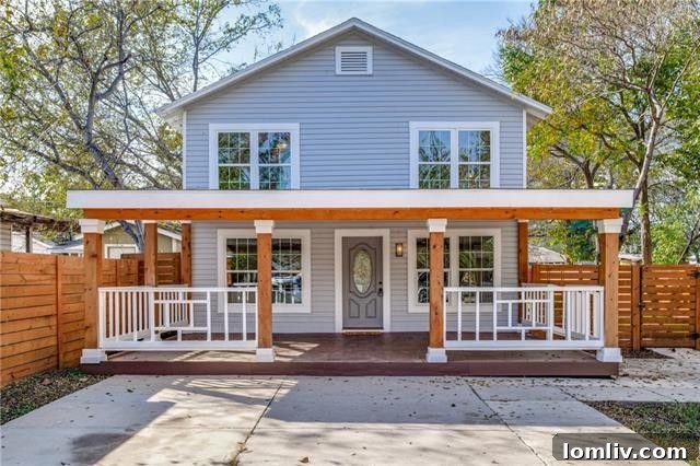 Stunningly renovated living space at 1111 S Waverly Drive, Dallas