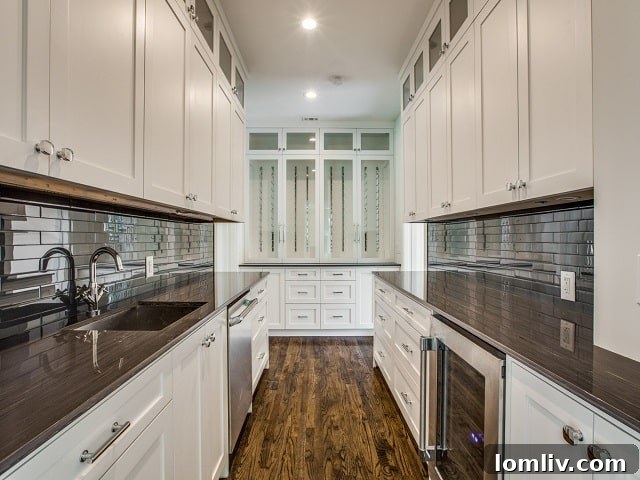 Spacious Kitchen Overlooking Family Room