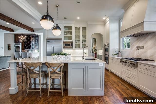 4328 Purdue Avenue Kitchen Island