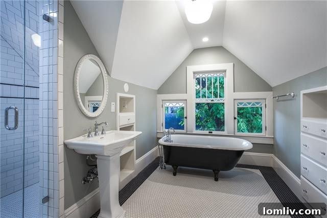 Historic home with restored oak floors and ample natural light