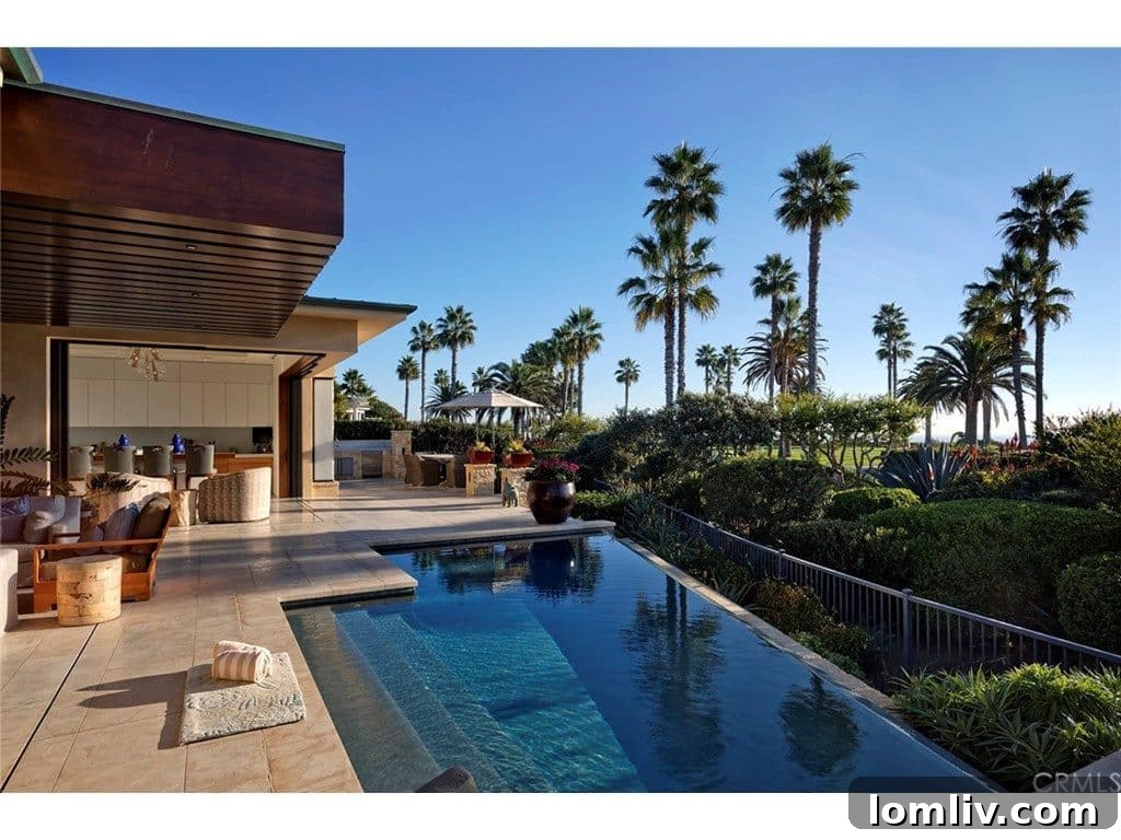 Stunning oceanfront mansion in Montage Residences, Laguna Beach