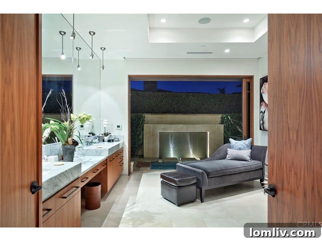 Exterior view of the luxury Laguna Beach home
