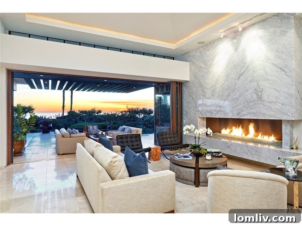 Gourmet kitchen with center island and high-end appliances