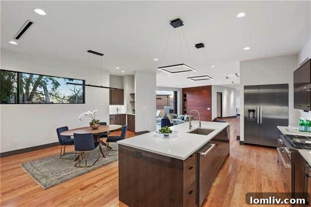 Modern Organic Home Kitchen Counter