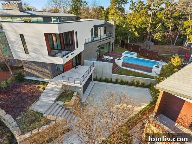 Modern Organic Home Garage