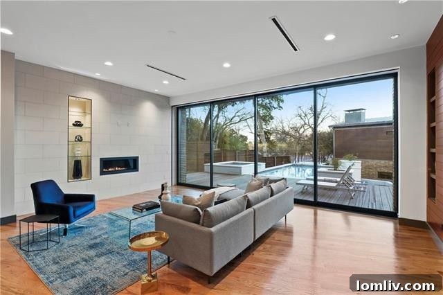 Modern Organic Home Interior Living Area