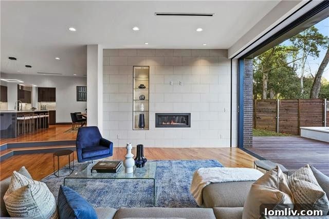 Modern Organic Home Interior Hallway