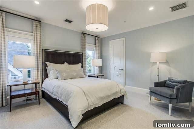 Another perspective of the home's grand interior, emphasizing spaciousness at 3414 Beverly Drive