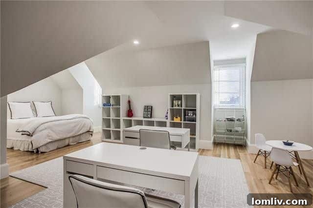 The garage interior, showcasing ample space and organization at 3414 Beverly Drive