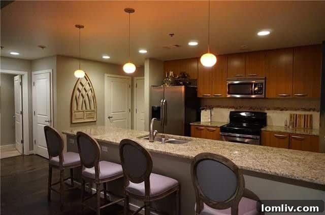 Well-appointed bathroom with contemporary fixtures and ample space