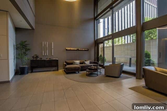 Dedicated on-site storage unit for residents in a modern building